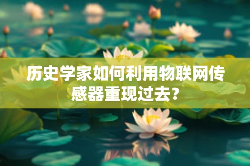 历史学家如何利用物联网传感器重现过去？
