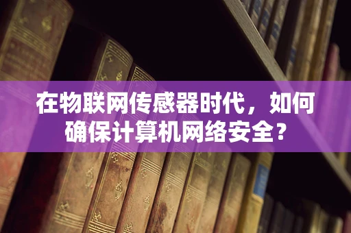 在物联网传感器时代，如何确保计算机网络安全？