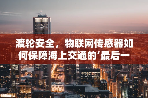 渡轮安全，物联网传感器如何保障海上交通的‘最后一公里’？