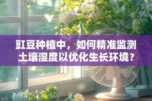 豇豆种植中，如何精准监测土壤湿度以优化生长环境？