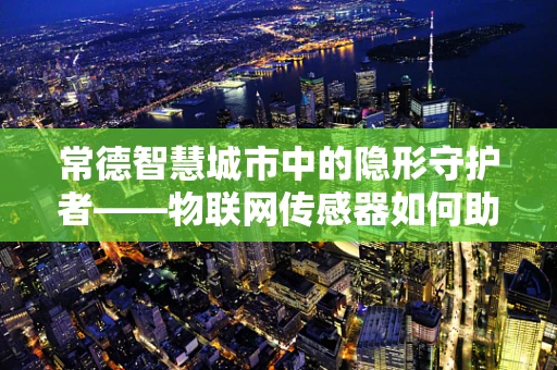 常德智慧城市中的隐形守护者——物联网传感器如何助力城市安全？