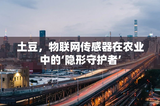 土豆，物联网传感器在农业中的‘隐形守护者’