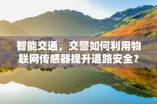 智能交通，交警如何利用物联网传感器提升道路安全？