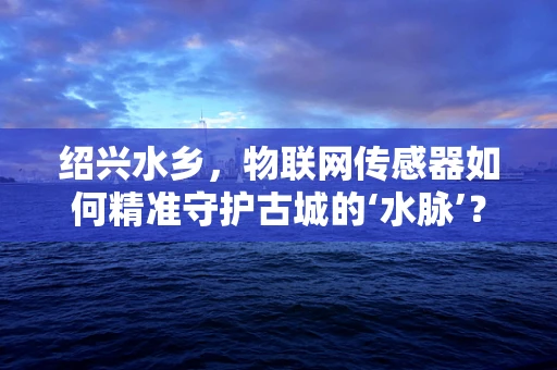 绍兴水乡，物联网传感器如何精准守护古城的‘水脉’？