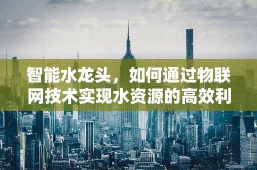 智能水龙头，如何通过物联网技术实现水资源的高效利用？