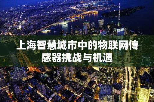 上海智慧城市中的物联网传感器挑战与机遇