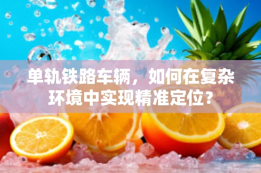 单轨铁路车辆，如何在复杂环境中实现精准定位？