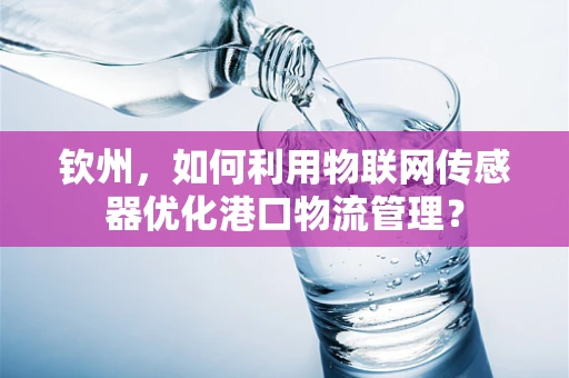 钦州，如何利用物联网传感器优化港口物流管理？
