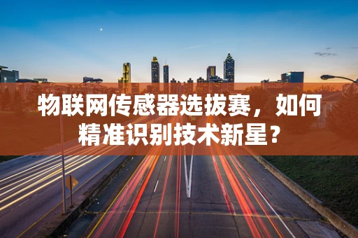 物联网传感器选拔赛，如何精准识别技术新星？