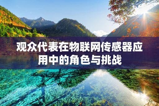 观众代表在物联网传感器应用中的角色与挑战