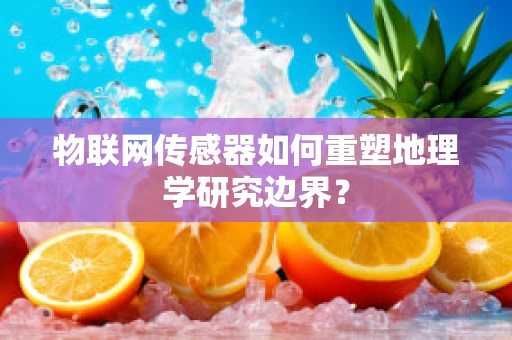 物联网传感器如何重塑地理学研究边界？