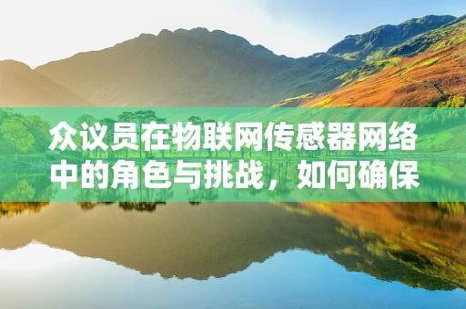 众议员在物联网传感器网络中的角色与挑战，如何确保数据安全与代表性？