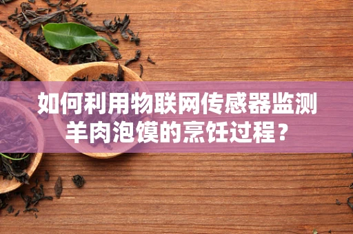 如何利用物联网传感器监测羊肉泡馍的烹饪过程？