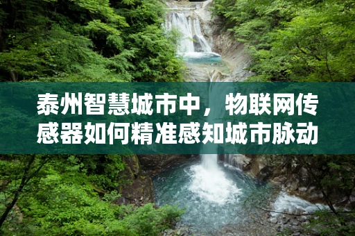 泰州智慧城市中，物联网传感器如何精准感知城市脉动？