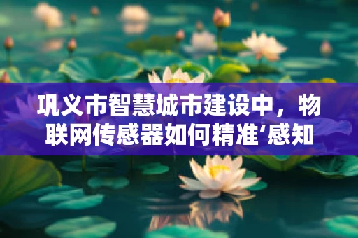 巩义市智慧城市建设中，物联网传感器如何精准‘感知’城市脉动？
