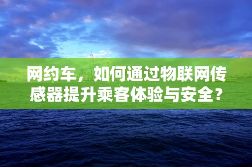 网约车，如何通过物联网传感器提升乘客体验与安全？