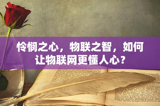 怜悯之心，物联之智，如何让物联网更懂人心？