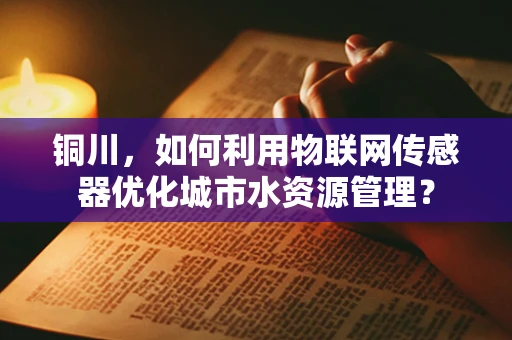 铜川，如何利用物联网传感器优化城市水资源管理？