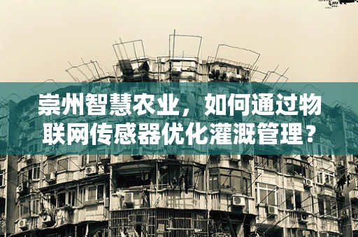 崇州智慧农业，如何通过物联网传感器优化灌溉管理？