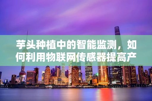 芋头种植中的智能监测，如何利用物联网传感器提高产量？