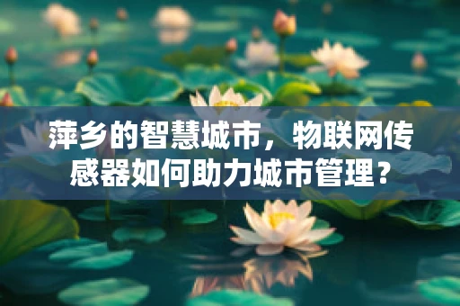 萍乡的智慧城市，物联网传感器如何助力城市管理？