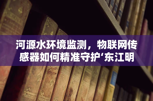 河源水环境监测，物联网传感器如何精准守护‘东江明珠’的清澈？