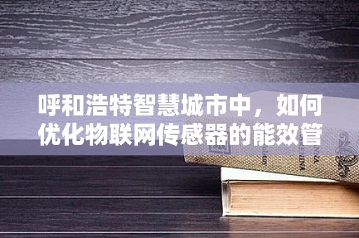 呼和浩特智慧城市中，如何优化物联网传感器的能效管理？