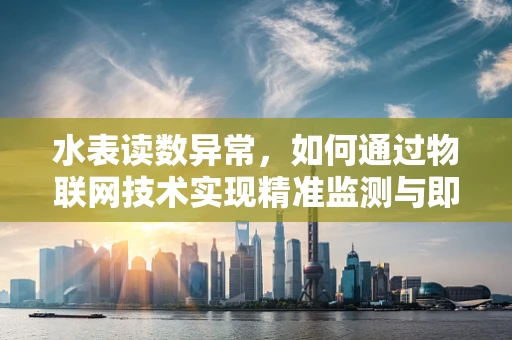 水表读数异常，如何通过物联网技术实现精准监测与即时预警？