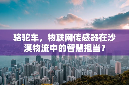 骆驼车，物联网传感器在沙漠物流中的智慧担当？