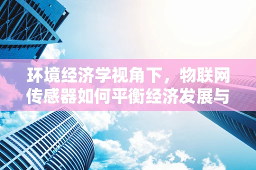 环境经济学视角下，物联网传感器如何平衡经济发展与环境保护？