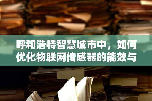 呼和浩特智慧城市中，如何优化物联网传感器的能效与数据安全？