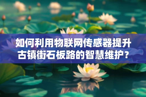 如何利用物联网传感器提升古镇街石板路的智慧维护？