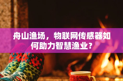 舟山渔场，物联网传感器如何助力智慧渔业？