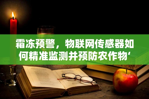 霜冻预警，物联网传感器如何精准监测并预防农作物‘冻伤’？