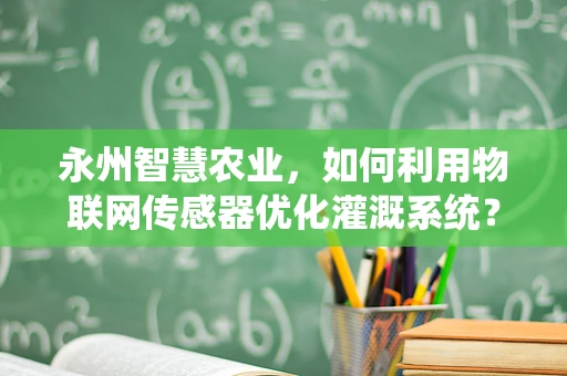 永州智慧农业，如何利用物联网传感器优化灌溉系统？