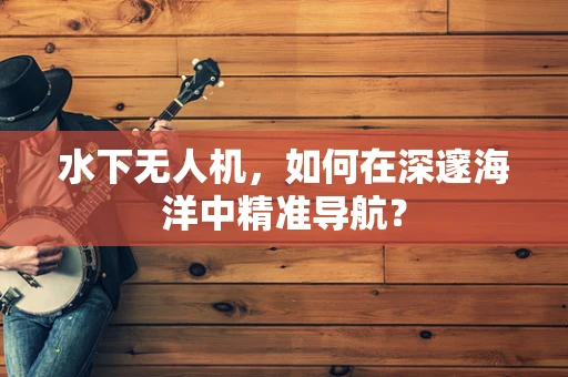 水下无人机，如何在深邃海洋中精准导航？