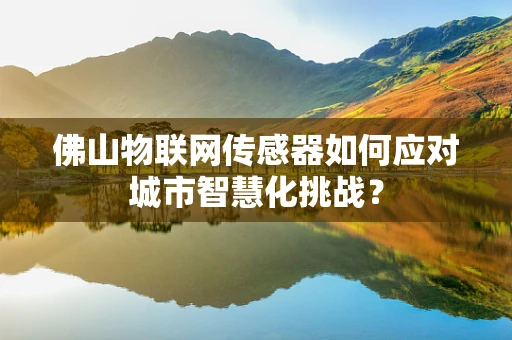 佛山物联网传感器如何应对城市智慧化挑战？