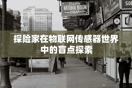 探险家在物联网传感器世界中的盲点探索
