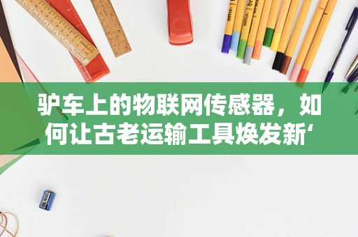 驴车上的物联网传感器，如何让古老运输工具焕发新‘智’彩？