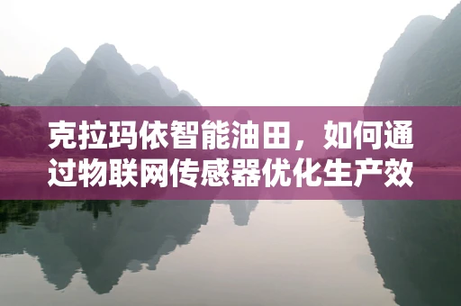 克拉玛依智能油田，如何通过物联网传感器优化生产效率？