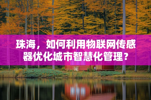 珠海，如何利用物联网传感器优化城市智慧化管理？