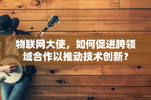 物联网大使，如何促进跨领域合作以推动技术创新？