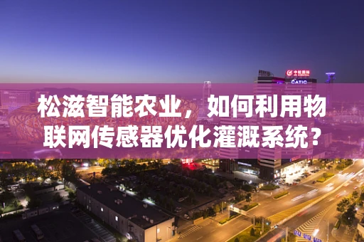 松滋智能农业，如何利用物联网传感器优化灌溉系统？