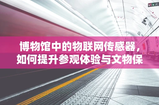 博物馆中的物联网传感器，如何提升参观体验与文物保护？