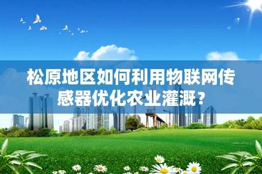松原地区如何利用物联网传感器优化农业灌溉？