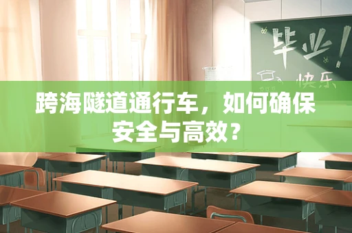 跨海隧道通行车，如何确保安全与高效？