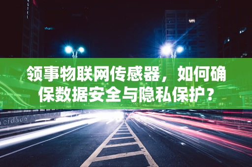 领事物联网传感器，如何确保数据安全与隐私保护？