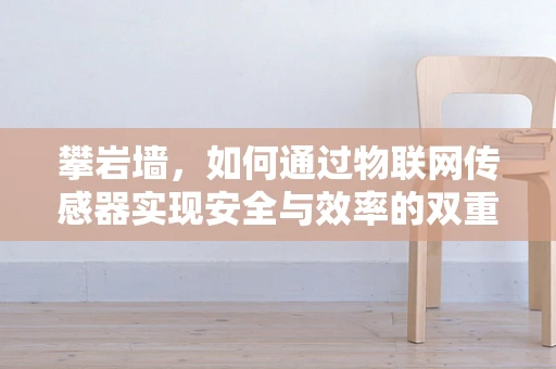 攀岩墙，如何通过物联网传感器实现安全与效率的双重提升？