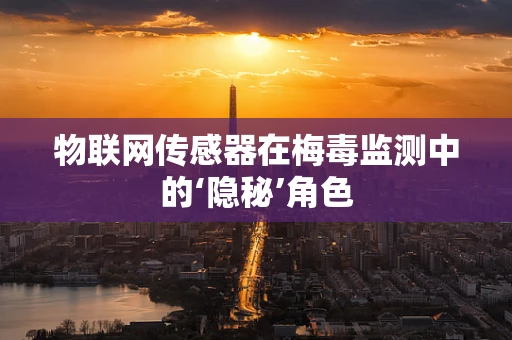 物联网传感器在梅毒监测中的‘隐秘’角色