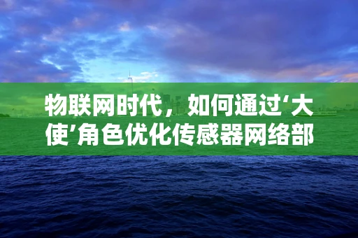 物联网时代，如何通过‘大使’角色优化传感器网络部署？